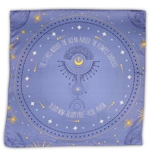 Bloom Free Scarf Lavender Celestial Design by Smartass & Sass